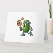 Grappige Pickleball speler Paddleball Lover Kaart (Voorkant)
