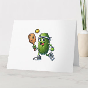 Grappige Pickleball speler Paddleball Lover Kaart