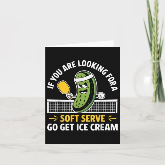 Grappige Pickleball Speler Paddleball Lover Mannen Kaart (Voorkant)