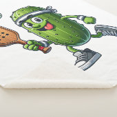 Grappige Pickleball speler Paddleball Lover Sherpa Deken (3/4)