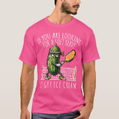 Grappige Pickleball speler Paddleball Lover T-shirt (Voorkant)