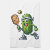 Grappige Pickleball speler Paddleball Lover Theedoek (Verticaal)