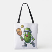 Grappige Pickleball speler Paddleball Lover Tote Bag (Achterkant)