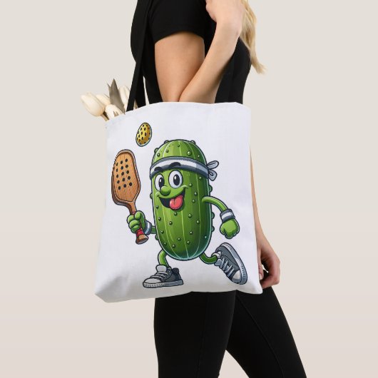 Grappige Pickleball speler Paddleball Lover Tote Bag (Dichtbij)