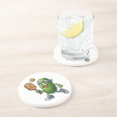 Grappige Pickleball speler Paddleball Lover Zandsteen Onderzetter (Zijkant)