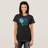 Grappige Pickleball Speler T-shirt (Voorkant volledig)