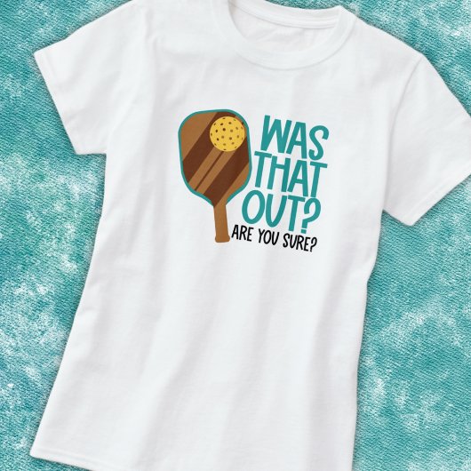 Grappige Pickleball Speler T-shirt