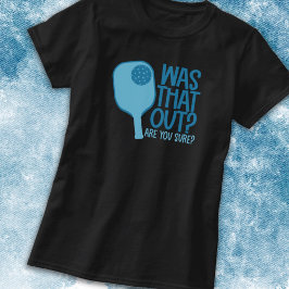 Grappige Pickleball Speler T-shirt
