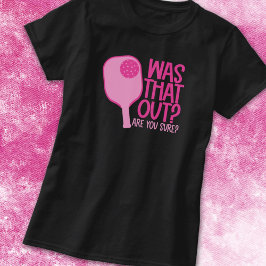 Grappige Pickleball Speler T-shirt