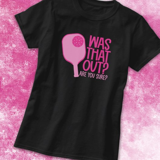 Grappige Pickleball Speler T-shirt
