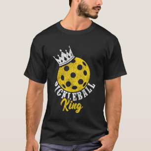 Grappige Pickleball-spreekwoord Paddle Ik ben hier T-shirt