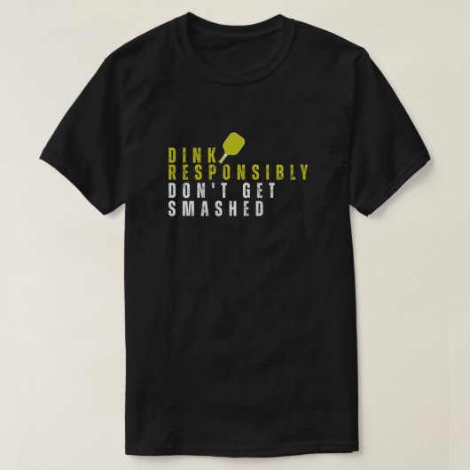 Grappige Pickleball T-shirt (Design voorkant)