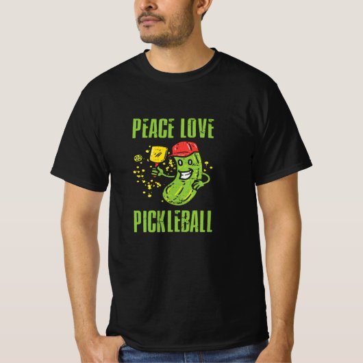 Grappige Pickleball T-shirt (Voorkant)
