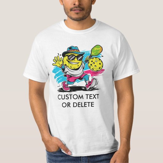 grappige pickleball t-shirt (Voorkant)