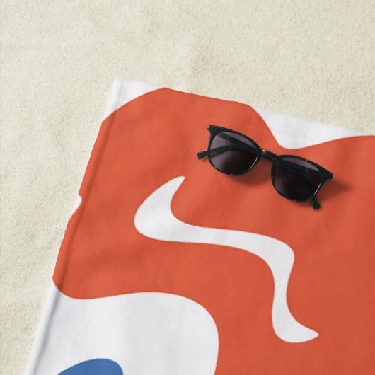 Grappige Pickleball The Spin Doctor Strandlaken (In situ)