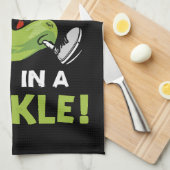 Grappige-Pickleball Theedoek (Quarter Fold)