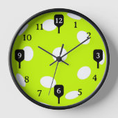 Grappige Pickleball Time Black Paddles (Voorkant)