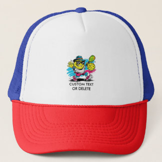 grappige pickleball trucker pet