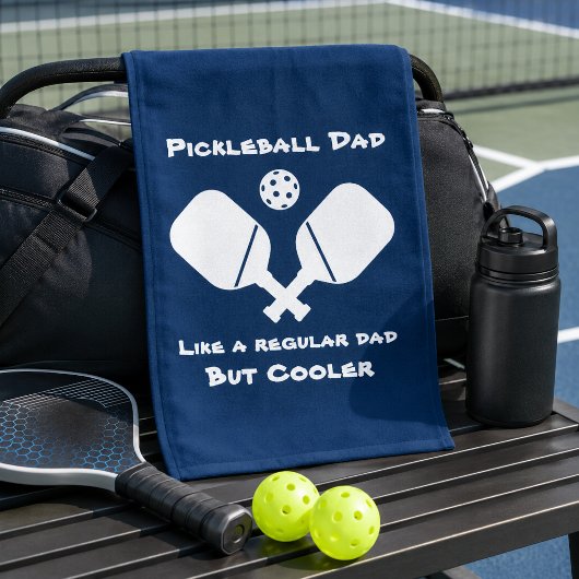 Grappige Pickleball Vader Sporten Handdoek