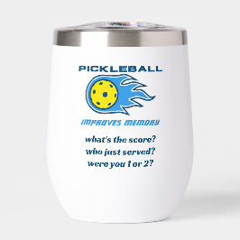 GRAPPIGE Pickleball Verbeterd Geheugen Waterfles