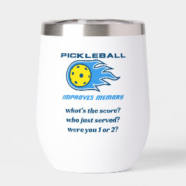GRAPPIGE Pickleball Verbeterd Geheugen Waterfles