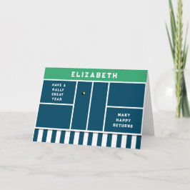 Grappige Pickleball Verjaardag Kaart