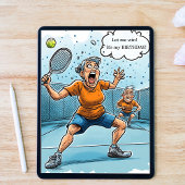 Grappige Pickleball Verjaardag Kaart