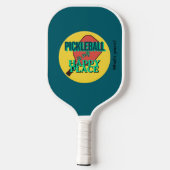 Grappige Pickleball voor Spelers van Alle Leeftijd Paddle (Achterkant)