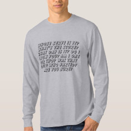 Grappige Pickleball vragen T-shirt