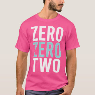 Grappige Pickleball Zero Zero Two drinken T-shirt
