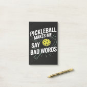 Grappige Pickleball Zorgt Ervoor Dat Ik Slecht Spr Post-it® Notes (Op bureau)