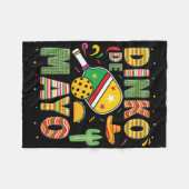 Grappige Picklell Dinko De Mayo Cinco De Mayo Pick Fleece Deken (Voorkant (Horizontaal))