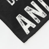 Grappige Picklell Dminton Shuttle Fleece Deken (Hoek)