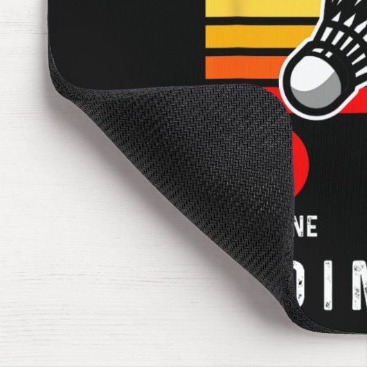 Grappige Picklell Dminton Shuttle Muismat (Hoek)