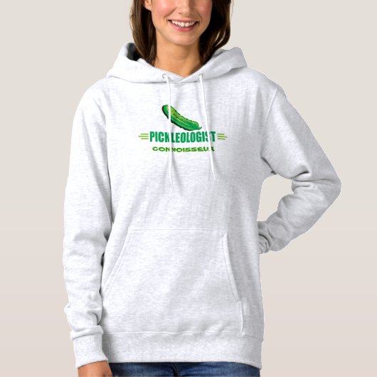 Grappige Pickleoloog Hoodie (Voorkant)
