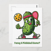 Grappige picknuppel briefkaart (Voorkant / Achterkant)