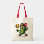 Grappige picknuppel tote bag (Achterkant)