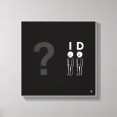 Grappige PID-controlekunst op canvas Afdruk (Voorkant)