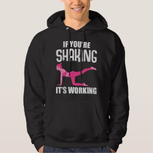 Grappige Pilates Voor Vrouwen Mannen Fitness Instr Hoodie