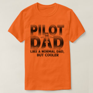 Grappige Piloot Kunst Voor Vader Mannen Luchtvaart T-shirt