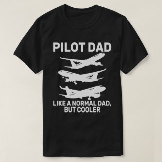 Grappige Pilot Art voor papa Pilot Luchtvaart Vlie T-shirt