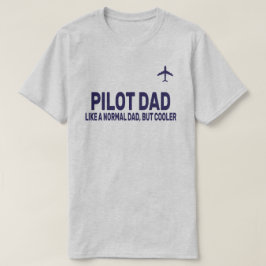 Grappige Pilot Art voor papa Pilot Luchtvaart Vlie T-shirt