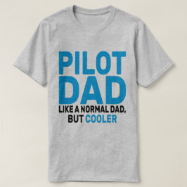 Grappige Pilot Art voor papa Pilot Luchtvaart Vlie T-shirt