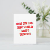 Grappige Pilot Pick-Up Line Briefkaart (Staand voorkant)