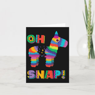Grappige Pinata Oh Snap Cinco De Mayo Mexicaans Fe Kaart