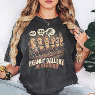 Grappige Pinda Galerij Bioscoop Cartoon T-shirt