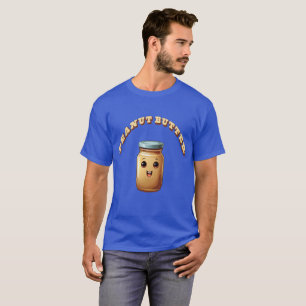 Grappige pindakaas t-shirt