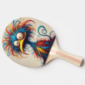 Grappige Ping Pong Paddle Tafeltennisbatje (Zijkant)