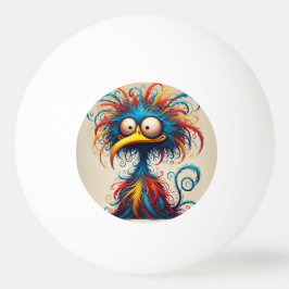 Grappige pingpongbal