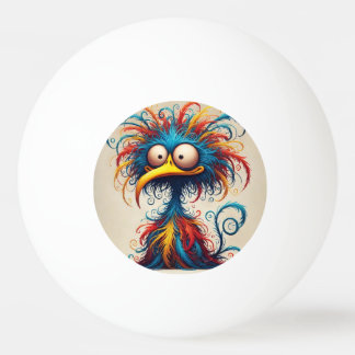 Grappige pingpongbal